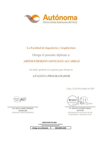 Programmer Analyst